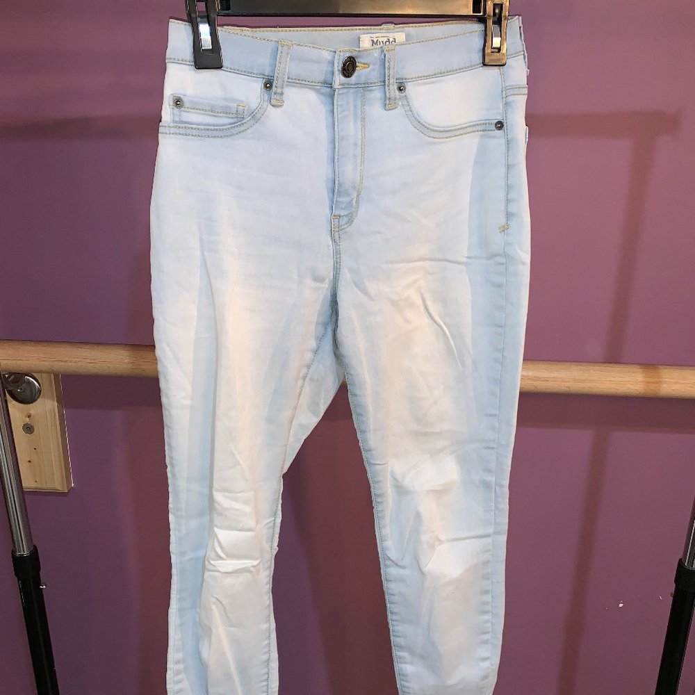 Junior Mudd Skinny Light Wash Denim Jeans